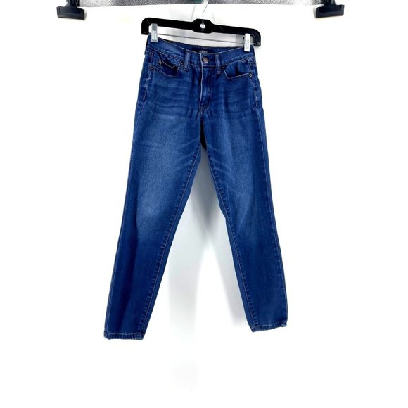 Aero Denim - AERO Women's High Rise Medium Wash Skinny Denim Jeans Size 00